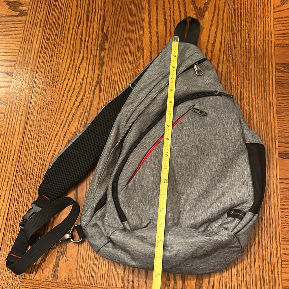 Gray Sling Bag - Picture 2 of 5